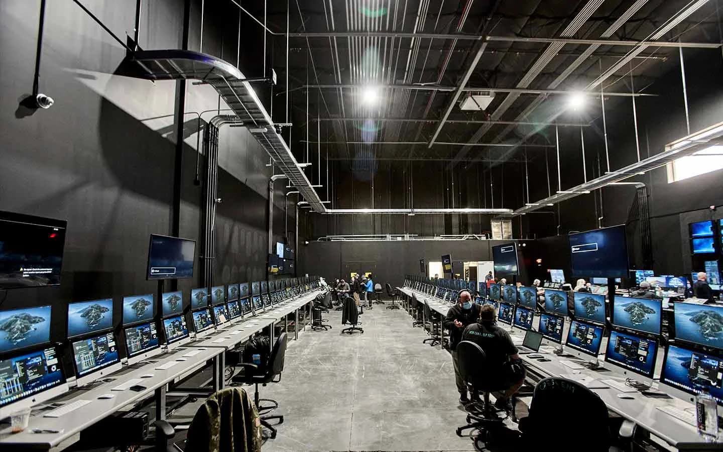 Back-of-house space keeps crew, catering, and green rooms on site