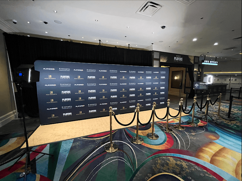 Step and Repeat Las Vegas in Las Vegas near Worre Studios