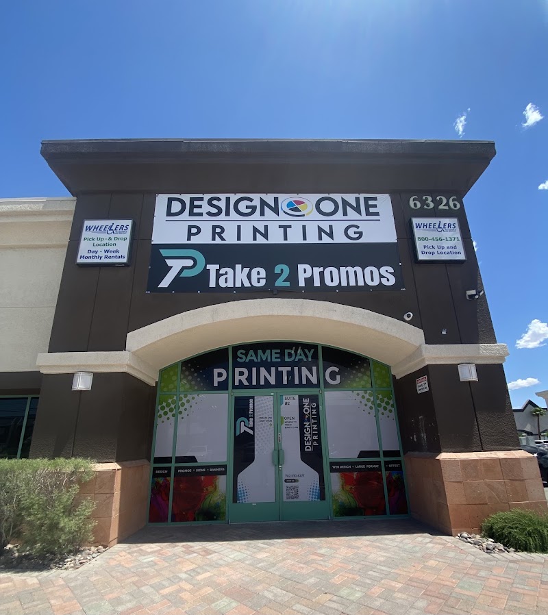 Design One Printing in Las Vegas near Worre Studios